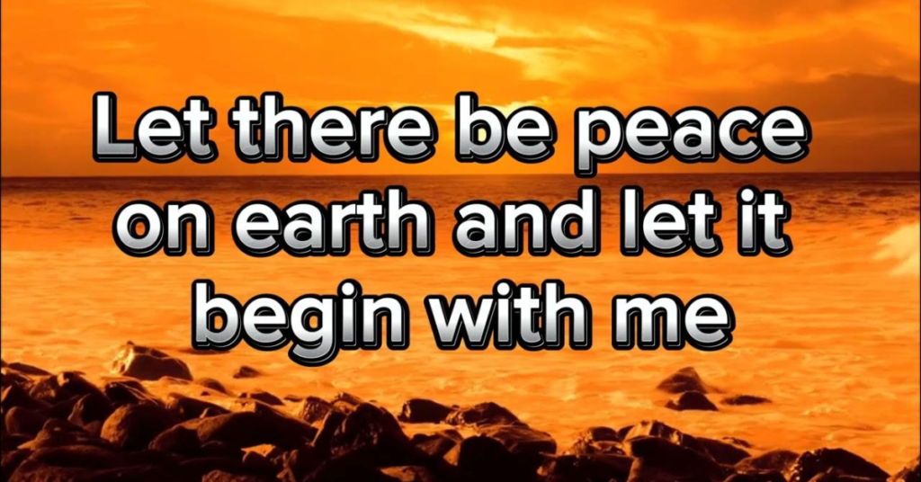 Let There Be Peace on Earth Lyrics